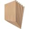 Ekena Millwork 11 3/4W x 11 3/4H x 1/4T Wood Hobby Boards, Hickory, 6PK HBW12X12X250BHI - alternate 5